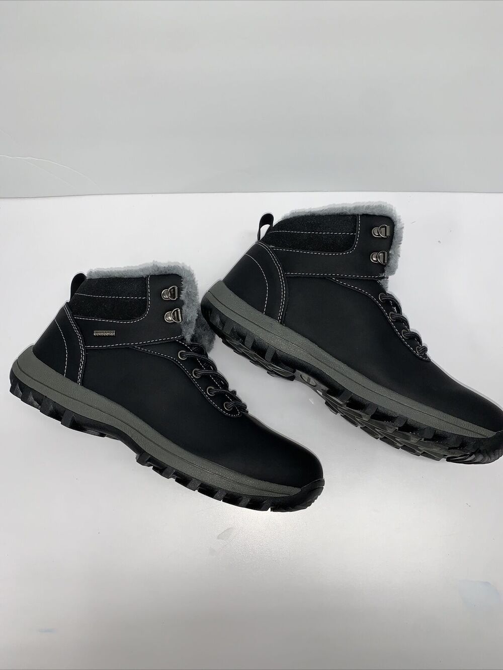 Mishansha Winter Snow Hiking Boots Men's 10 Lace Up Ankle Insulated New 43 EU